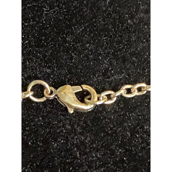 Vintage Bird Pendant Necklace 18" Gold Tone Chain Cute & Quirky Statement Jewelr - Picture 5 of 5